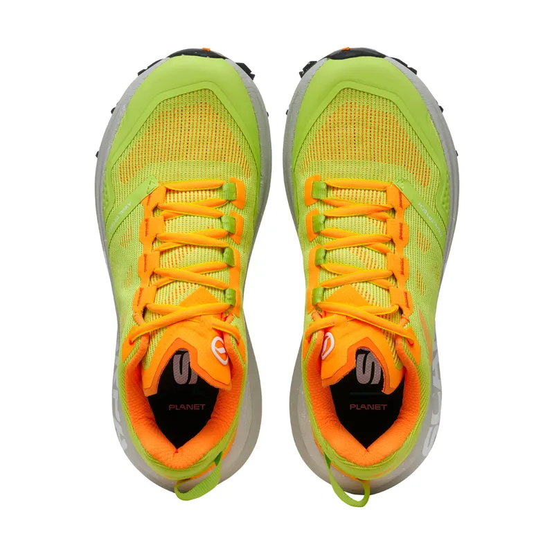Scarpa Womens Spin Planet Green/Orange Fluo-2